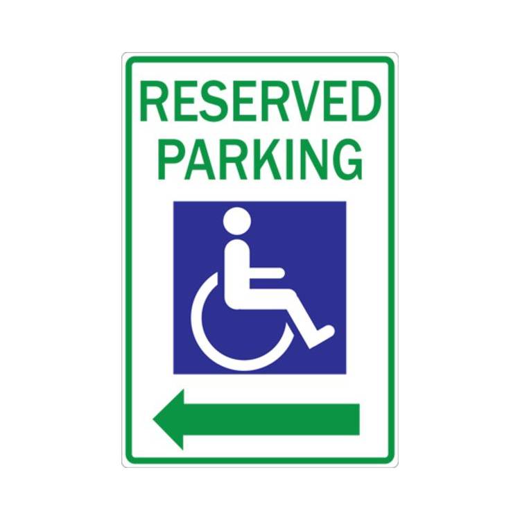 ZING Eco Parking Sign, 18X12, EGP- Model 2284