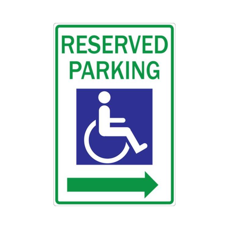 ZING Eco Parking Sign, 18X12, EGP- Model 2285