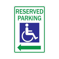 Thumbnail for ZING Eco Parking Sign, 18X12, HIP- Model 2343