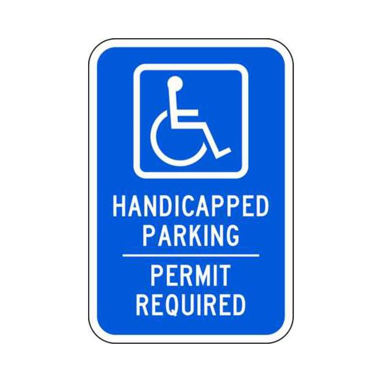 ZING Eco Parking Sign, 18X12, HIP- Model 2350