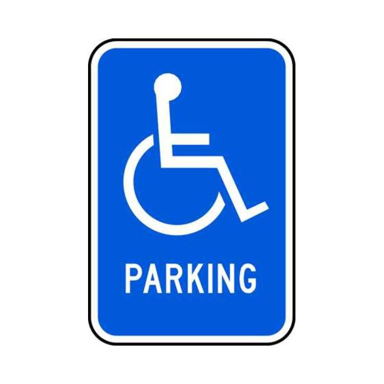 ZING Eco Parking Sign, 18X12, HIP- Model 2351