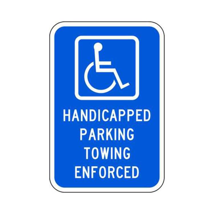 ZING Eco Parking Sign, 18X12, HIP- Model 2352