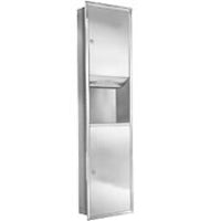 Bradley Bx Recessed 4.9 Gallon Stainless Steel Towel/Waste Unit