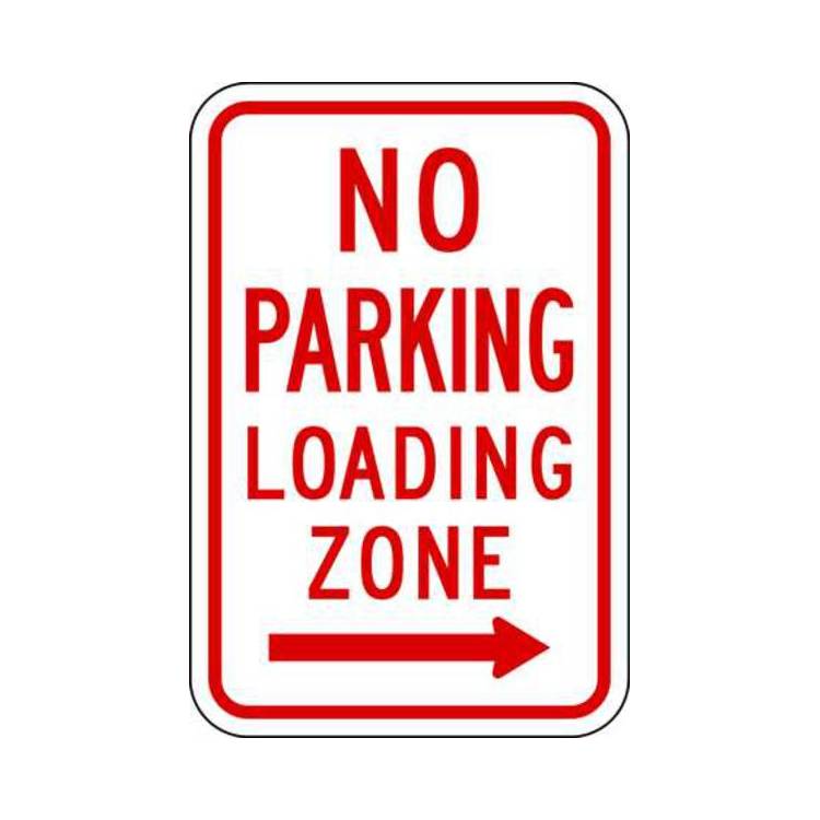 ZING Eco Parking Sign, 18X12, HIP- Model 2372