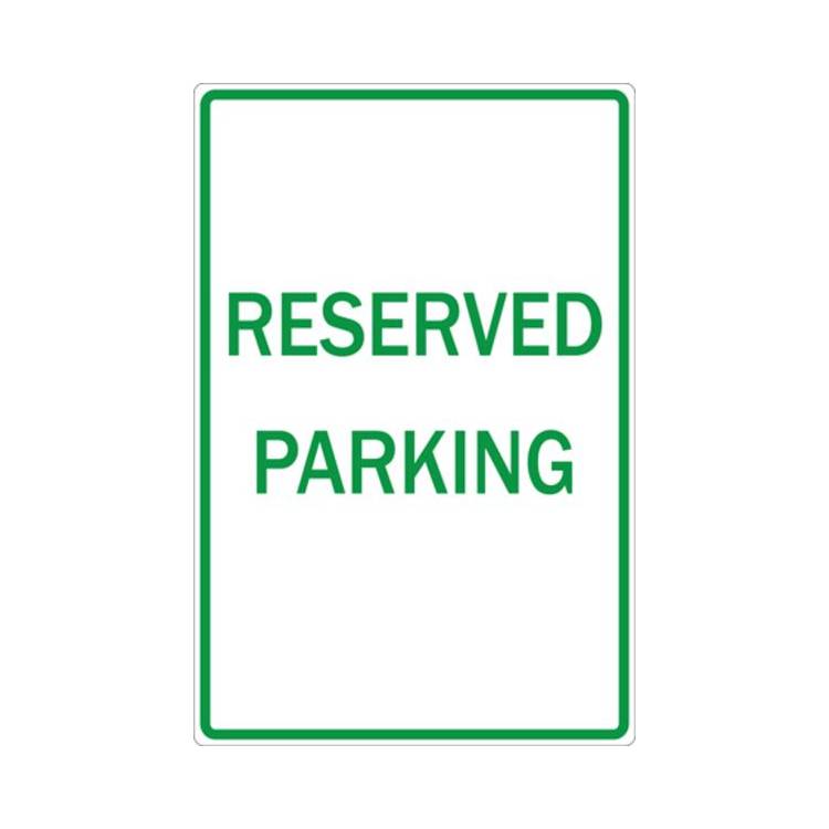 ZING Eco Parking Sign, 18X12, HIP- Model 2380