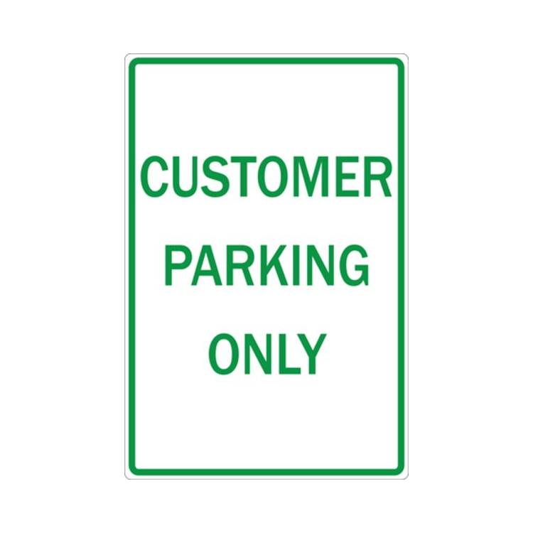 ZING Eco Parking Sign, 18X12, HIP- Model 2381