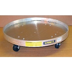 Wesco RASD Specialty Drum Dolly w/ Solid Bot.