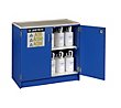Justrite 2-Door Non-Metallic Tall Cabinet - Blue
