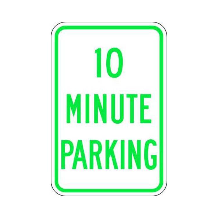 ZING Eco Parking Sign, 18X12, HIP- Model 2507