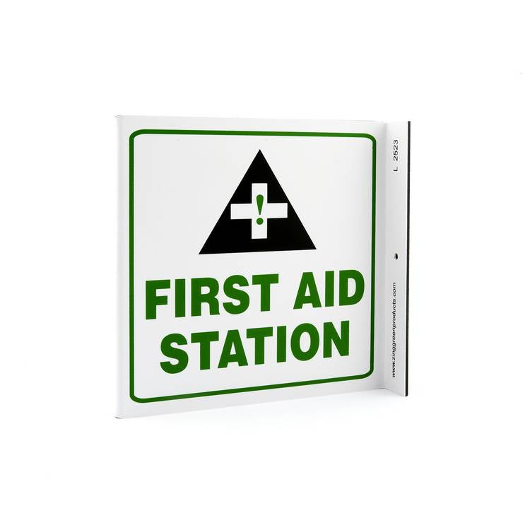 ZING Eco Safety L Sign, 7X7- Model 2523