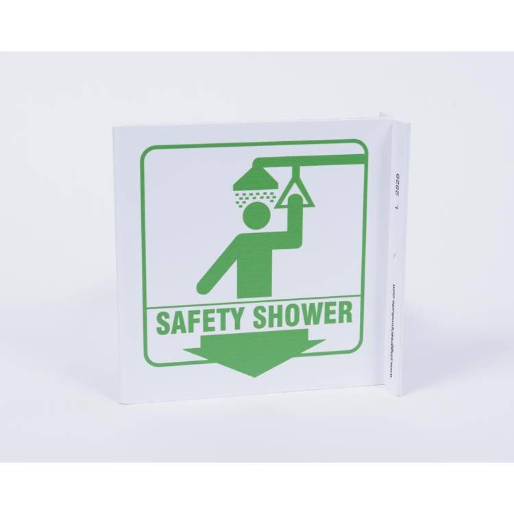 ZING Eco Safety L Sign, 7X7- Model 2529