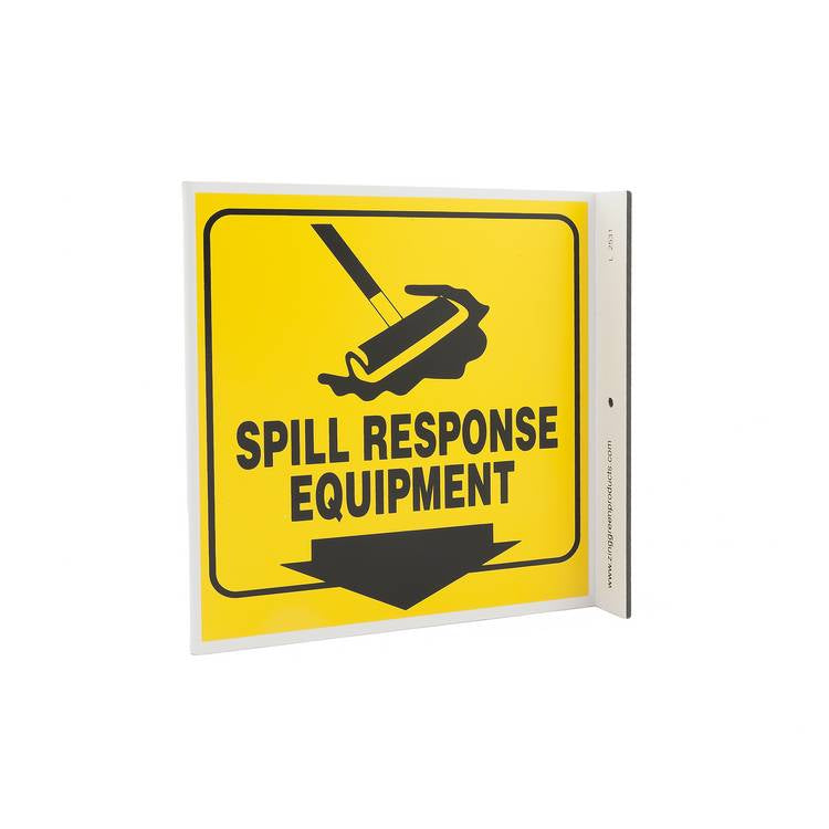 ZING Eco Safety L Sign, 7X7- Model 2531