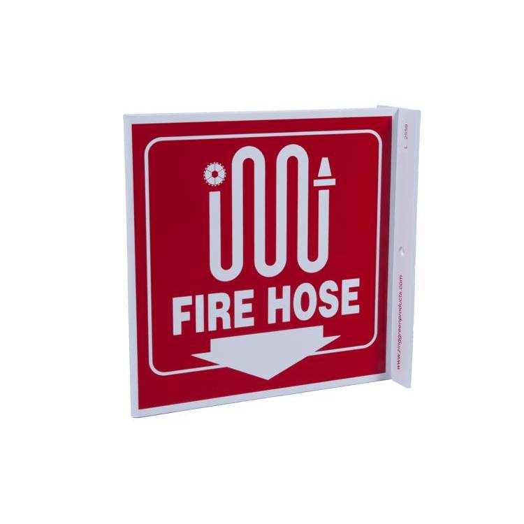 ZING Eco Safety L Sign, 7X7- Model 2559