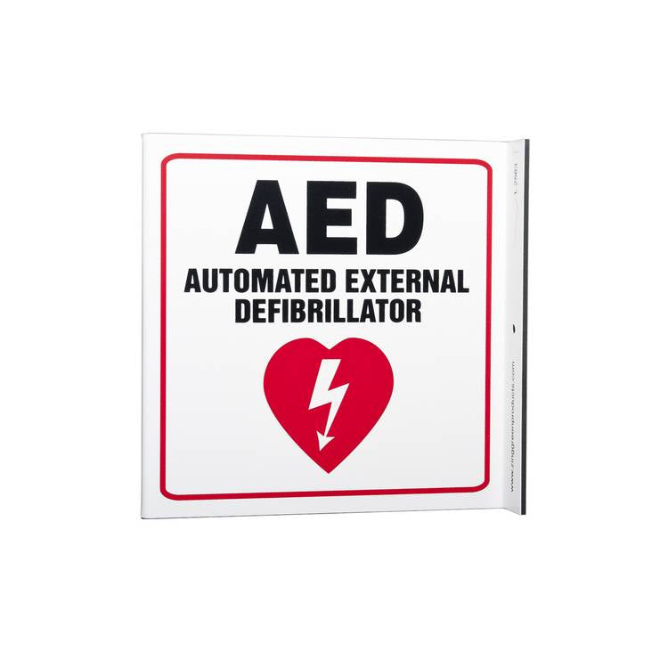 ZING Eco Safety L Sign, 7X7- Model 2563