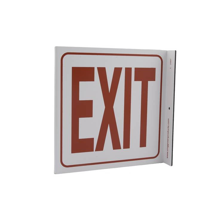 ZING Eco Safety L Sign, 7X7- Model 2567