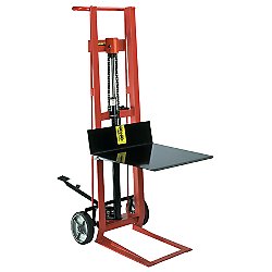 22" x 30" Two Wheeled Hydraulic Steel Pedalift w/ 54" Raised Height