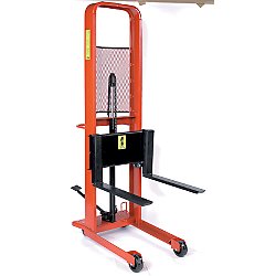 Wesco 76"H Hydraulic Fork Stacker