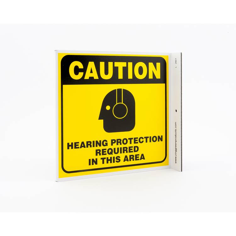 ZING Eco Safety L Sign, 7X7- Model 2601
