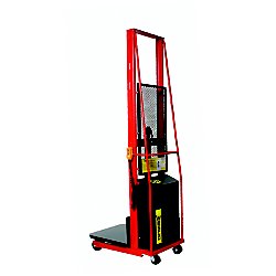 Platform Powered Stacker w/ 60" Raised Height