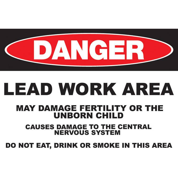 ZING Eco GHS Sign, Danger, 10X14- Model 2658A