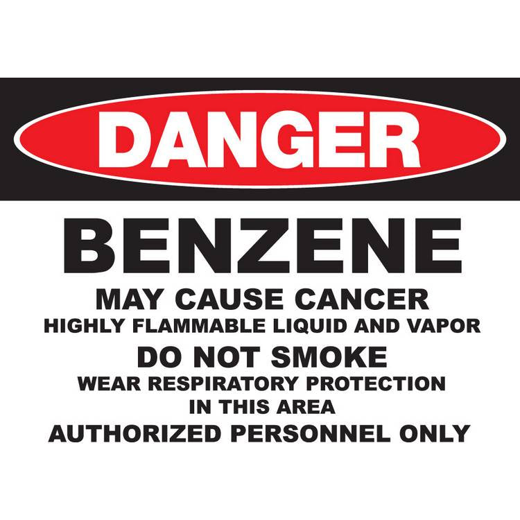 ZING Eco GHS Sign, Danger, 10X14- Model 2661A