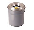 4 1/2-Gallon Drum with Aluminum Head and Grill Guard - Gray