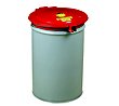 Self-Latching 55-Gallon Drum Cover with Vent and Gasket