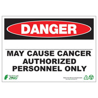Thumbnail for ZING Eco GHS Sign, Danger, 10X14- Model 2675S