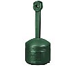 Poly Cigarette Butt Receptacle with Liner Pail - Forest Green