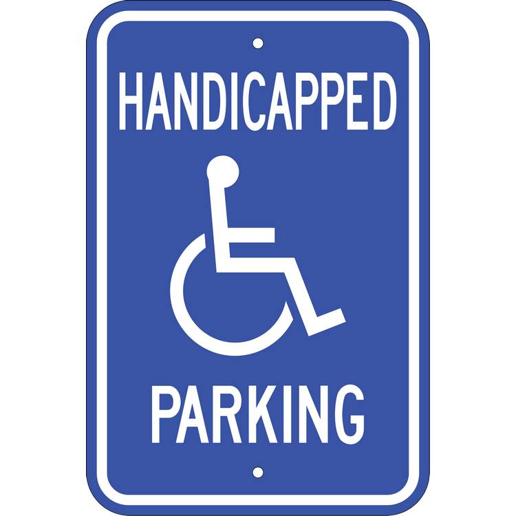 ZING Eco Parking Sign, 18X12, EGP- Model 2681