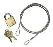 Anchoring Cable Kit with Padlock for Smoker Cease-Fire