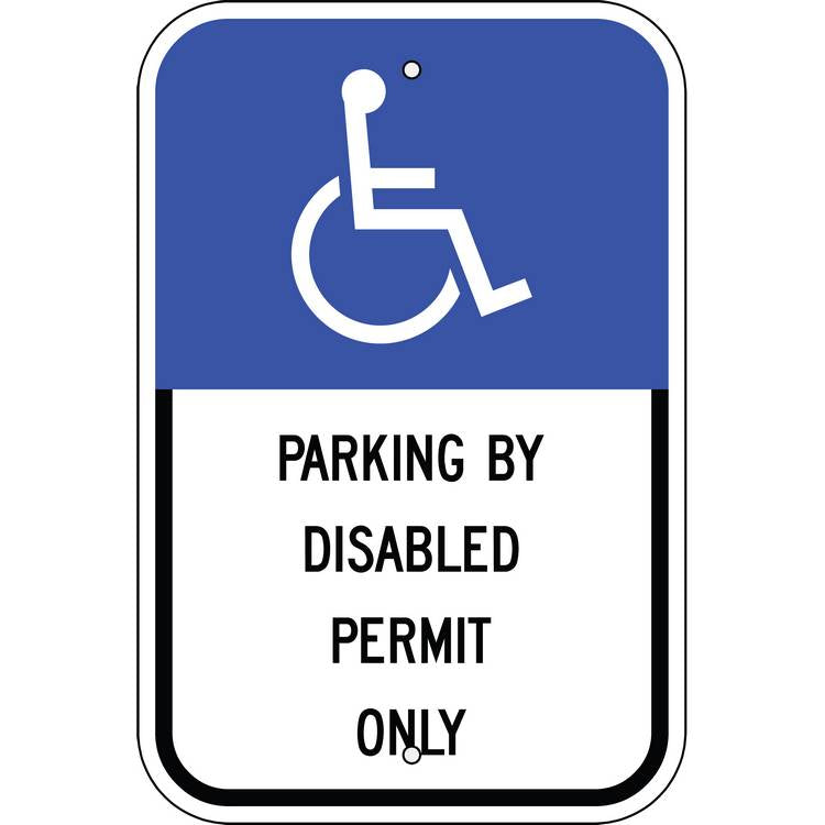 ZING Eco Parking Sign, 18X12, EGP- Model 2685