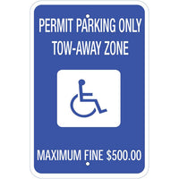 Thumbnail for ZING Eco Parking Sign, 18X12, EGP- Model 2687