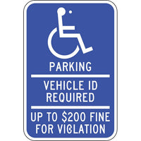 Thumbnail for ZING Eco Parking Sign, 18X12, EGP- Model 2691