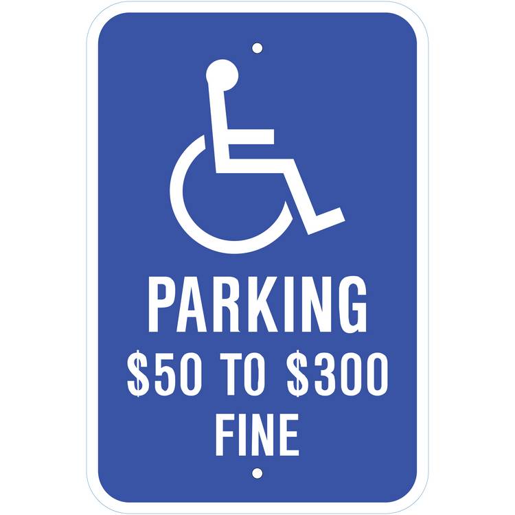 ZING Eco Parking Sign, 18X12, EGP- Model 2692