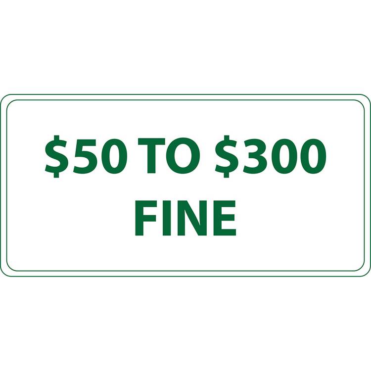 ZING Eco Parking Sign, 6X12, EGP- Model 2694