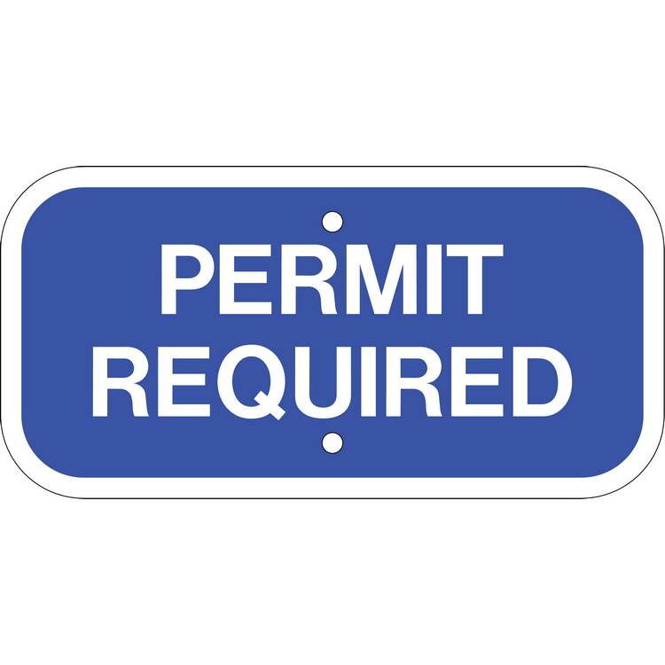 ZING Eco Parking Sign, 6X12, EGP- Model 2701