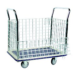 Wesco Wire Caged Platform Truck