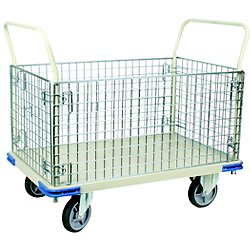 Wesco Heavy Duty Wire Caged Platform Truck