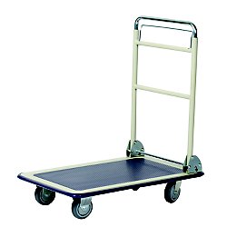 Wesco 23" x 35" Telescoping Handle Platform Truck
