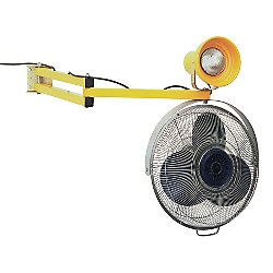 Wesco Dock Light & Fan on 60" Extended Arm