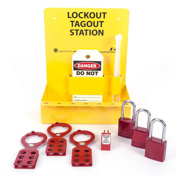 ZING Mini Lockout Station - Stocked- Model 2723