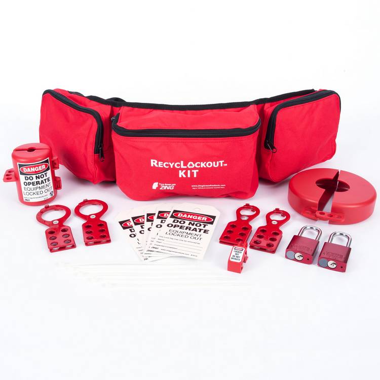 ZING Lockout Belt Pack, 20 Components- Model 2725