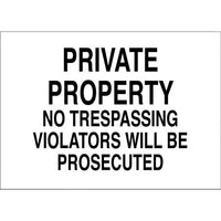 Thumbnail for ZING Eco Security Sign, 10X14- Model 2742