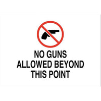 Thumbnail for ZING Concealed Carry Sign, 10X14- Model 2745