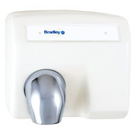 Bradley Bx Cast Iron Sensor Operated Hand Dryer w/ 29 Second Dry Time