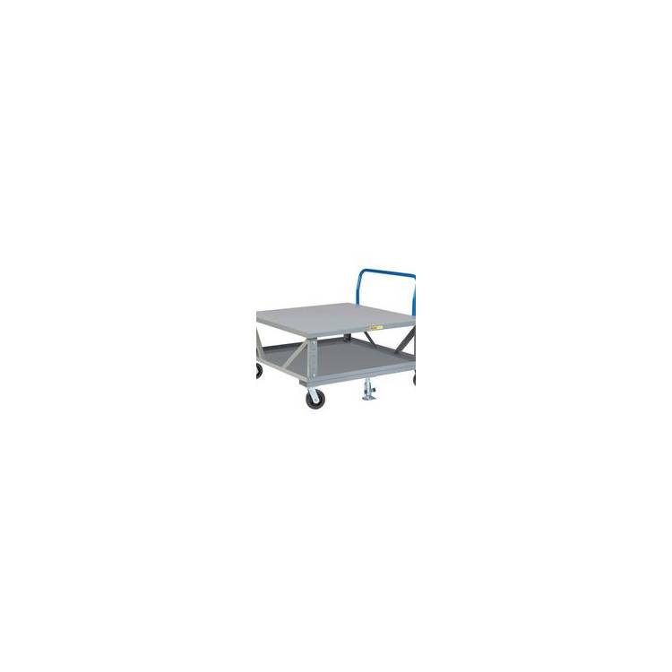 Ergonomic Adjustable Mobile Pallet Stand - Model 2PDSEH426PH2FL