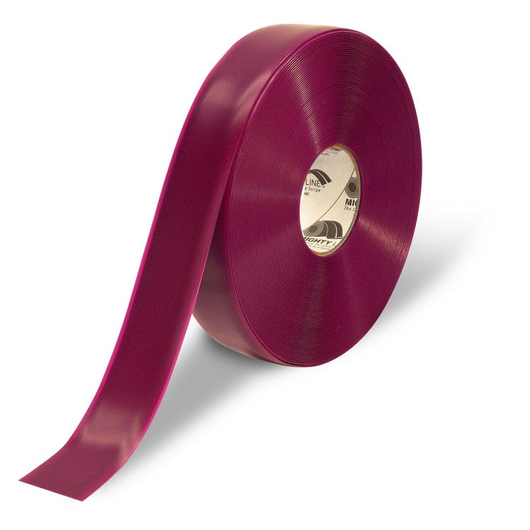 Mighty Line 2" Purple Solid Color Tape - 100' Roll