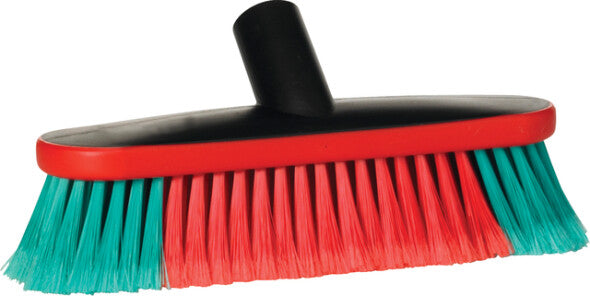 Vikan 11" Waterfed Vehicle Brush- Soft/Split, Transport Line