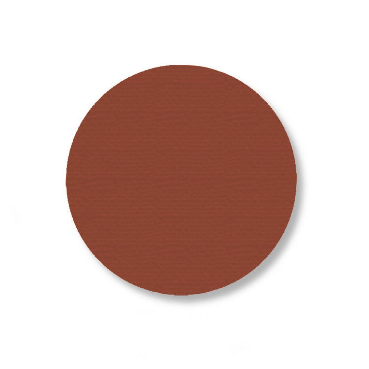 Mighty Line 3.5" Brown Solid Dot - Standard Size - Pack of 100
